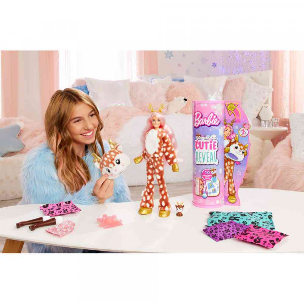 MATTEL BARBIE CUTIE REVEAL - JELEN