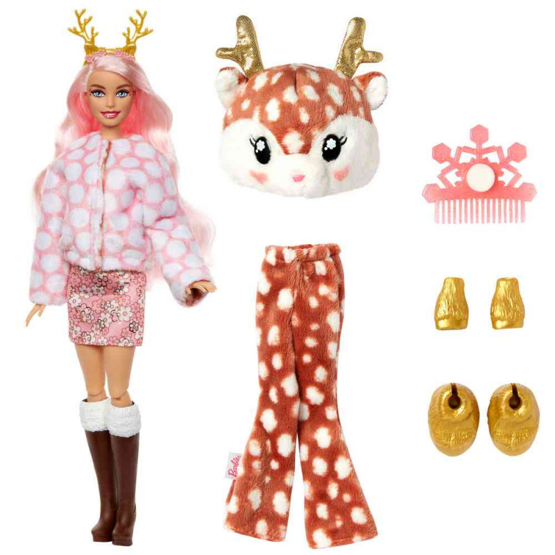 MATTEL BARBIE CUTIE REVEAL - JELEN