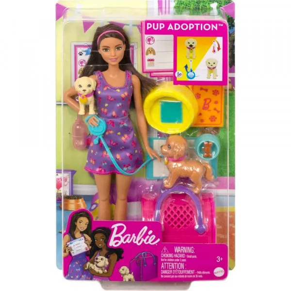 MATTEL BARBIE USVOJI KUCNOG LJUBIMCA 