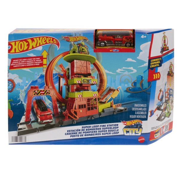 HOT WHEELS CITY VATROGASNA STANICA 