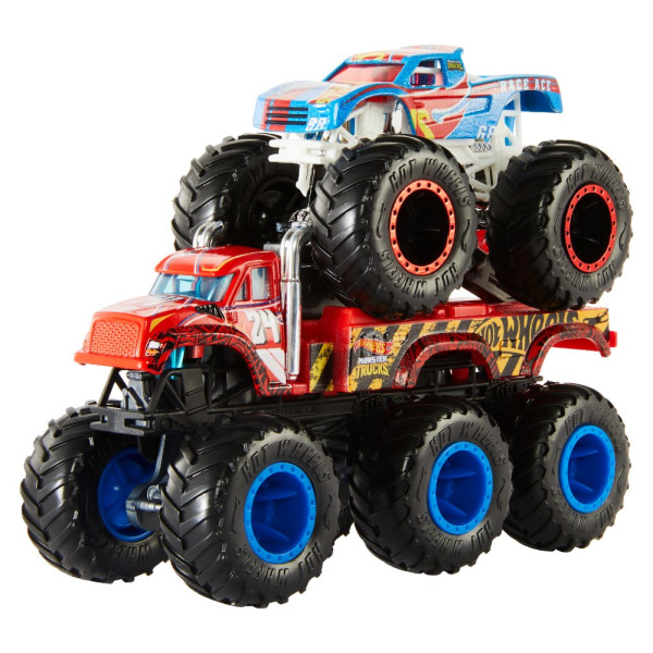 HOT WHEELS MONSTER TRUCKS BIG RIGS 6X6