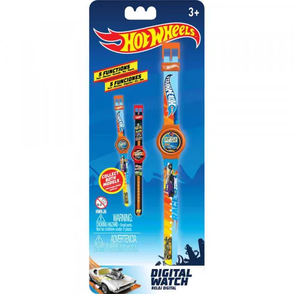 HOT WHEELS RUCNI LCD SAT SA PET FUNKCIJA 