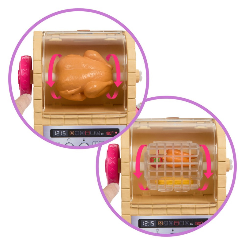 BARBIE KUHINJA SET SA LUTKOM 