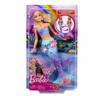 MATTEL BARBIE MAGICNA CVETNA SIRENA - PLAVUSA 