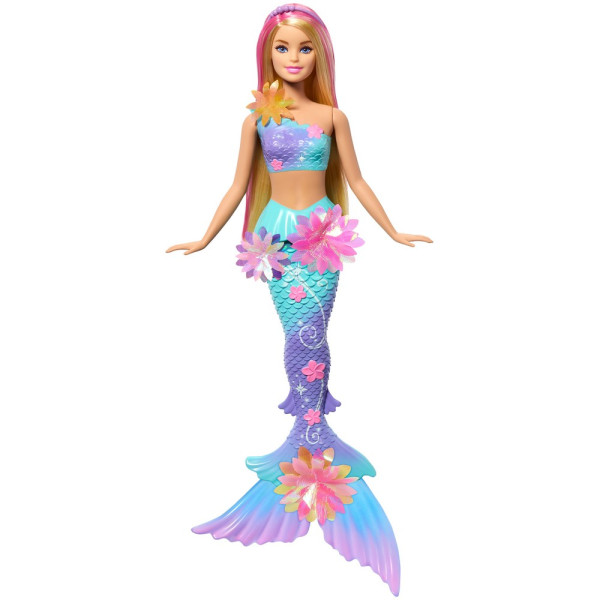 MATTEL BARBIE MAGICNA CVETNA SIRENA - PLAVUSA 