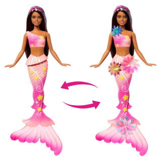 MATTEL BARBIE MAGICNA CVETNA SIRENA - BRINETA 