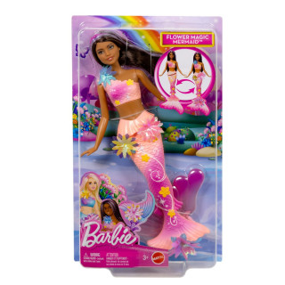 MATTEL BARBIE MAGICNA CVETNA SIRENA - BRINETA 