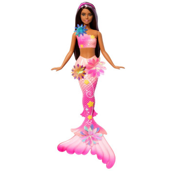 MATTEL BARBIE MAGICNA CVETNA SIRENA - BRINETA 