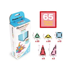 PICASSO MAGNETNE KOCKE SA TORBICOM 65 KOM 