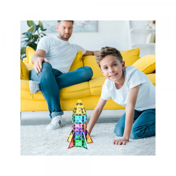 PICASSO MAGNETNE KOCKE RAKETA MINI SET 30 KOM 