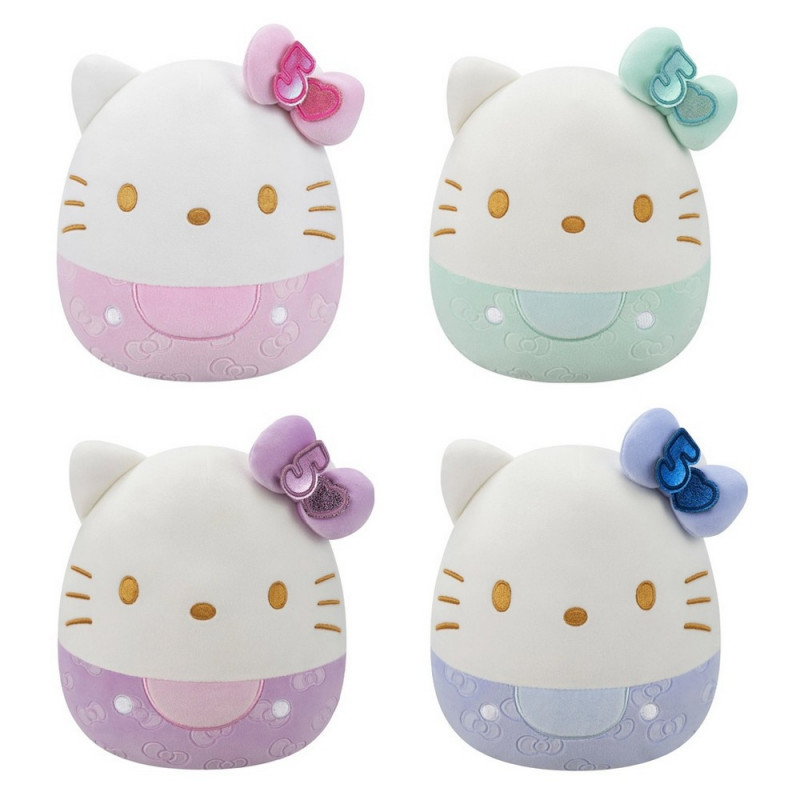 JAZWARES SQUISHMALLOWS PLIŠ HELLO KITTY 20CM SORT 