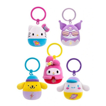 SQUISHMALLOWS PLIŠANA IGRAČKA PRIVEZAK HELLO KITTY 9 CM 