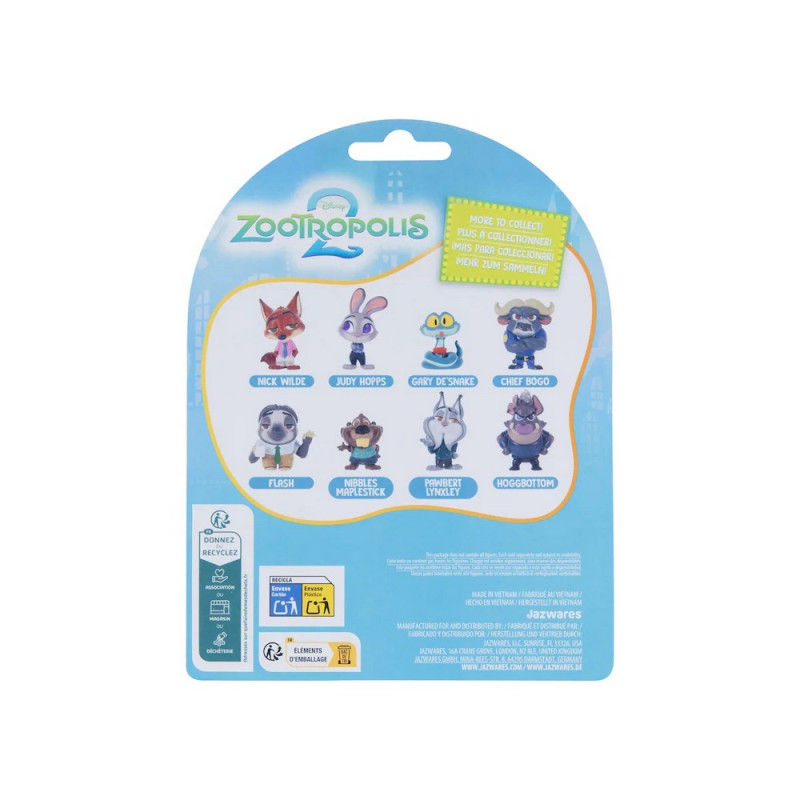 ZOOTOPIA FIGURE SET 2U1 