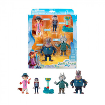 ZOOTOPIA AVANTURA SET 5U1 9CM 
