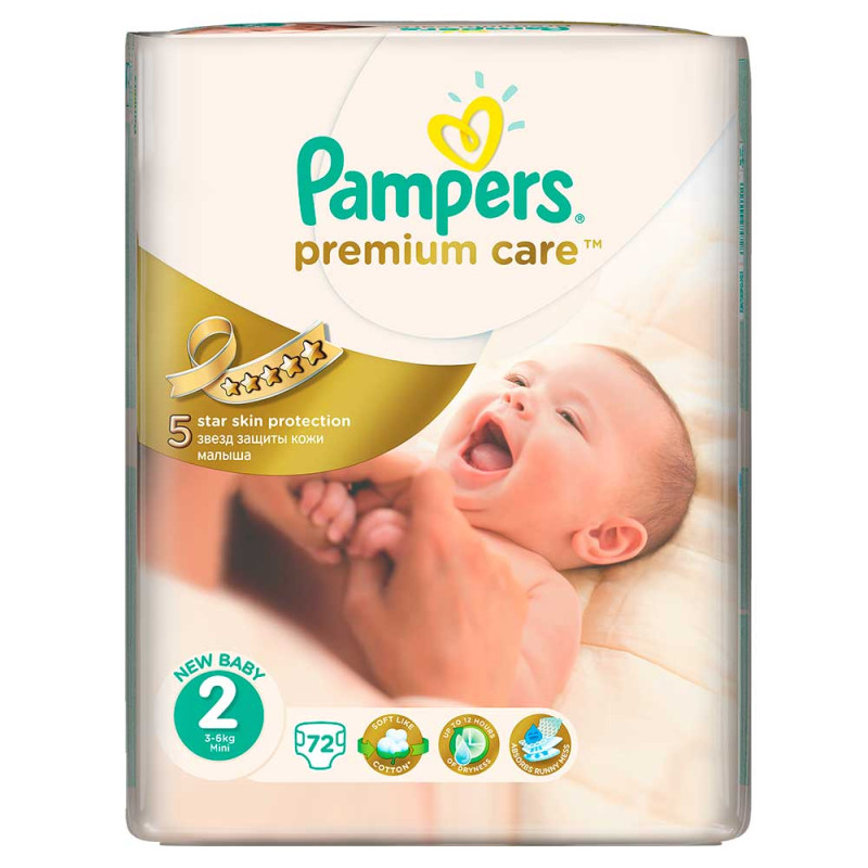 PAMPERS MINI PREMIUM VP (72) 