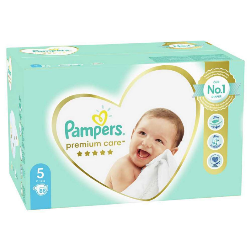 PAMPERS PELENE PREMIUM MB MAXI 5, 11-16KG, 88 KOM