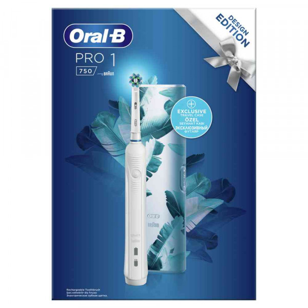 ORAL B PRO1 750 WHITE   TC SPECIAL EDITION GIFT 