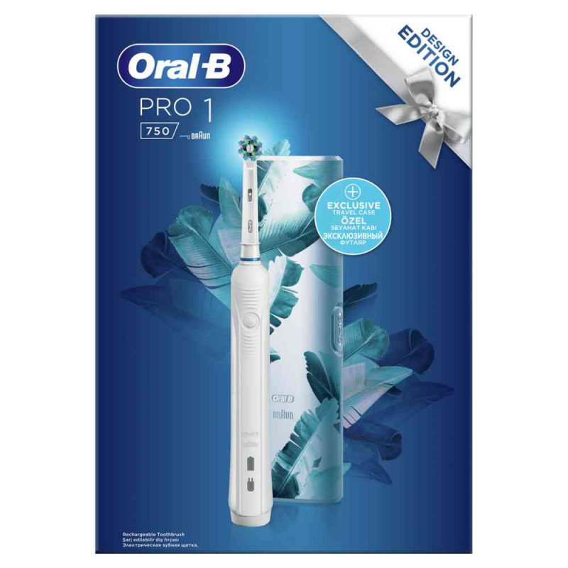 ORAL B PRO1 750 WHITE TC SPECIAL EDITION GIFT