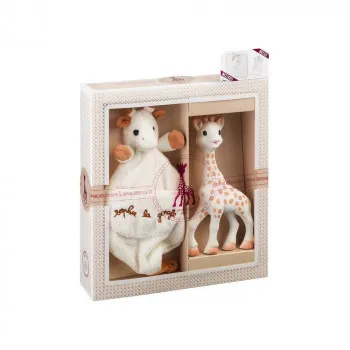 SOPHIE LA GIRAFE POKLON SET GLODALICA I MAZILICA 