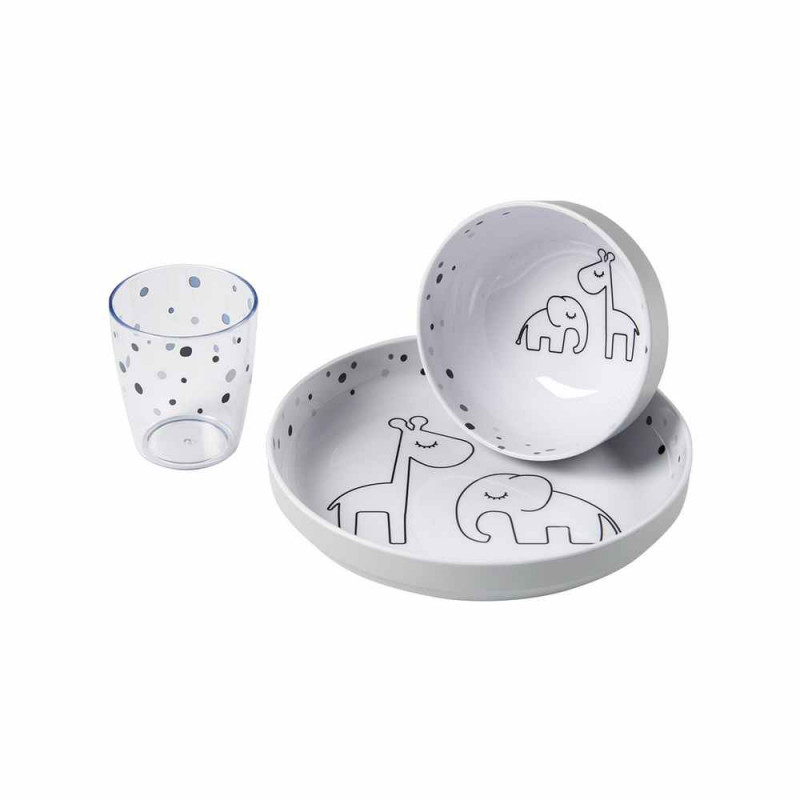 DONE BY DEER DREAMY DOTS YUMMY MINI SET ZA JELO SIVA