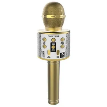 IDANCE PARTY MICROPHONE GOLD