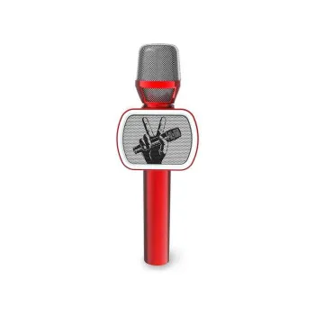 IDANCE PARTY MICROPHONE RED