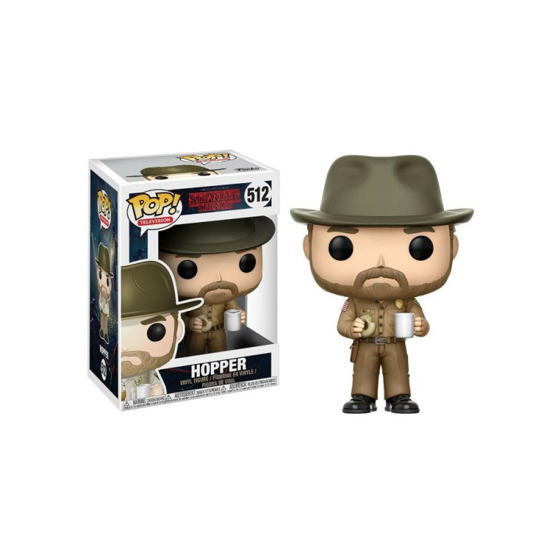 FUNKO STRANGER THINGS POP! VYNIL - HOPPER WITH DONUT