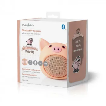 NEDIS PINKI PRASE BLUETOOTH ZVUCNIK 