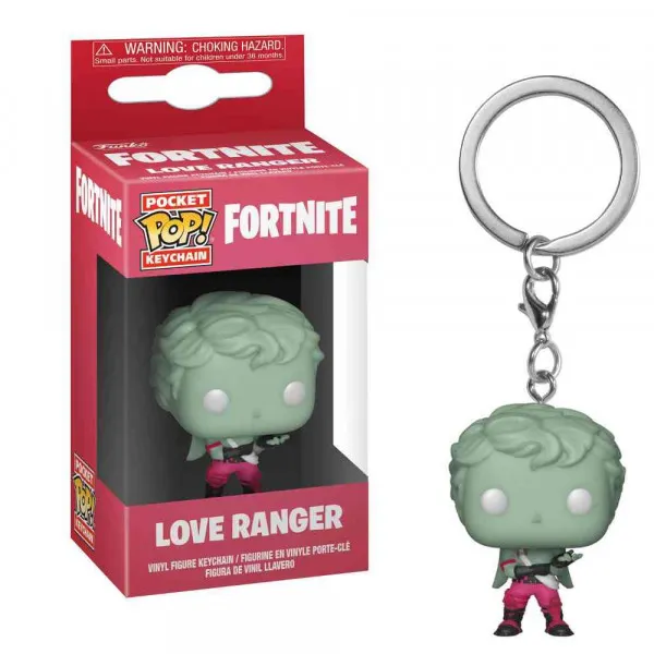 FUNKO POP FORTNITE KEYCHAIN - LOVE RANGER 