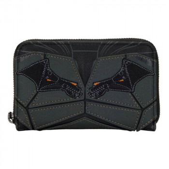 LOUNGEFLY NOVCANIK DC COMICS THE BATMAN COSPLAY ZIP AROUND 