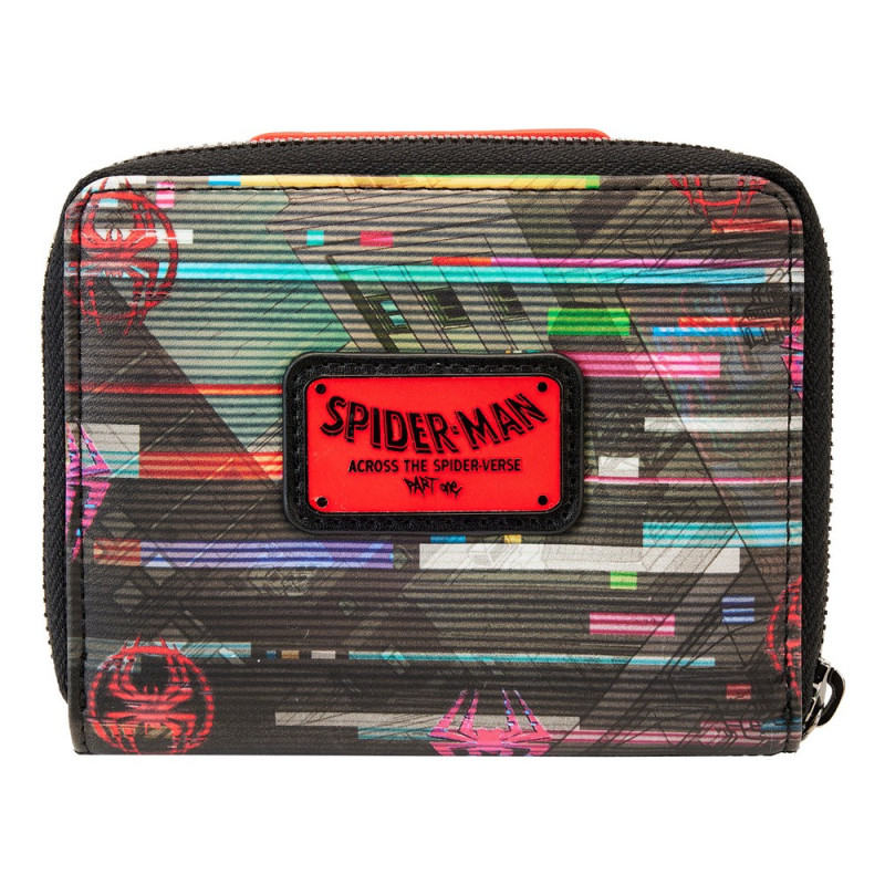 LOUNGEFLY NOVCANIK MARVEL ACROSS THE SOIDERVERSE LENTICULAR ZIP AROUND