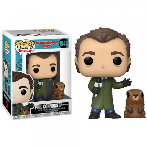 POP FIGURA GROUNDHOG DAY POP! VINYL - PHIL W/PUNXSUTAWNEY PHIL 
