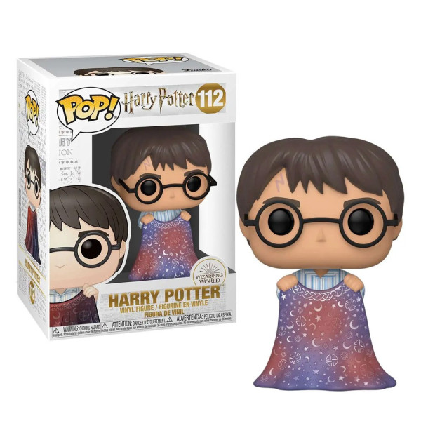 FUNKO POP HARRY POTTER VINYL HARRY W/INVISIBILITY CLOAK 