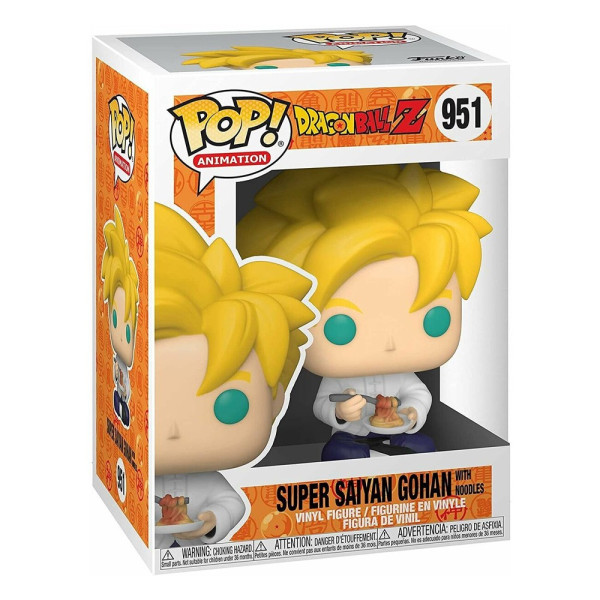 FUNKO POP ANIMATION: DRAGON BALL Z - GOHAN W/NOODLES 
