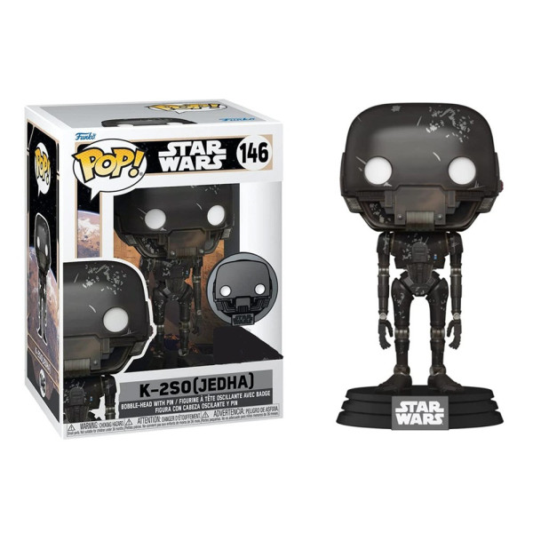 FUNKO POP! STAR WARS: ACROSS THE GALAXY - K2SO W / PIN 