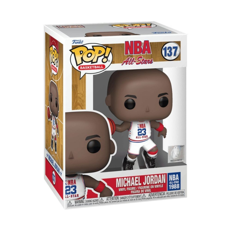 FUNKO POP FIGURA - NBA LEGENDS - POP VINYL - MICHAEL JORDAN 1988 ALL STAR GAME 