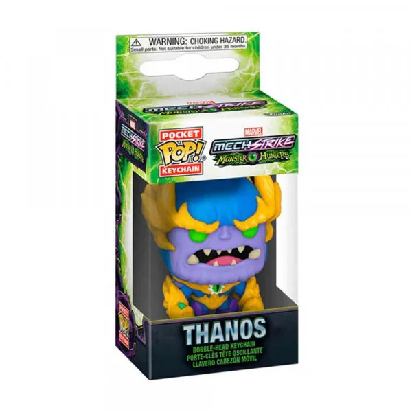 FUNKO POP MONSTER HUNTERS KEYCHAIN - THANOS 