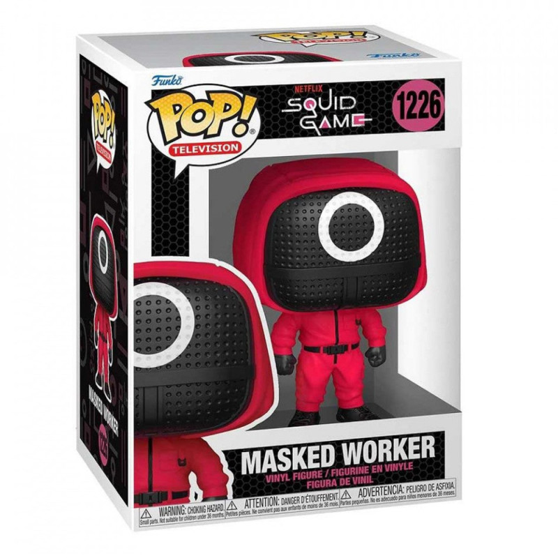 FUNKO SQUID GAME POP! TV - RED SOLDIER (MASK)