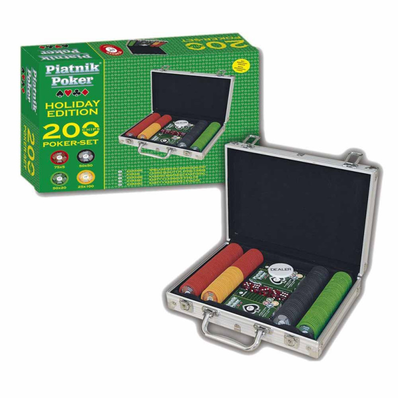 PIATNIK POKER SET 200 CIPOVA