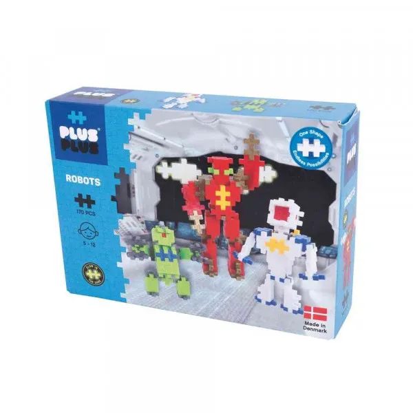 PLUS PLUS ROBOTS SET 