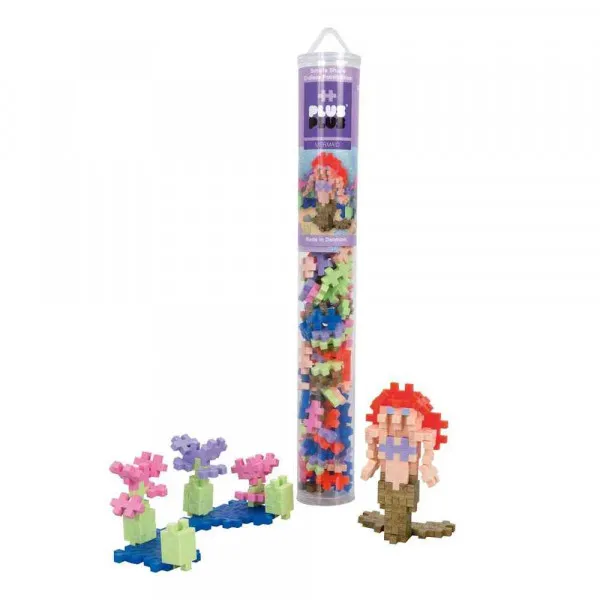 PLUS-PLUS MERMAID / 100 PCS TUBE 