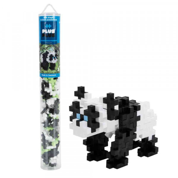 PLUS-PLUS PANDA / 100 PCS. TUBE 