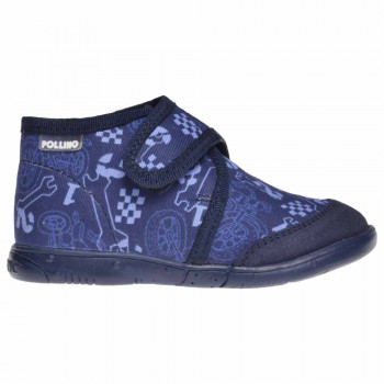 POLLINO KUCNE PAPUCE RACE BLU 