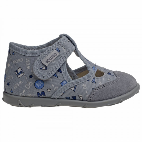 POLLINO PATOFNA NAUTICA GREY 