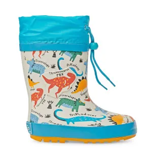 POLLINO GUMENE CIZME BEIGE/BLUE 