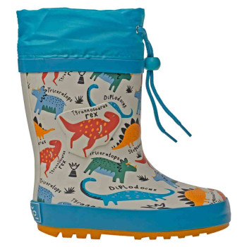 POLLINO GUMENE CIZME BEIGE/BLUE 