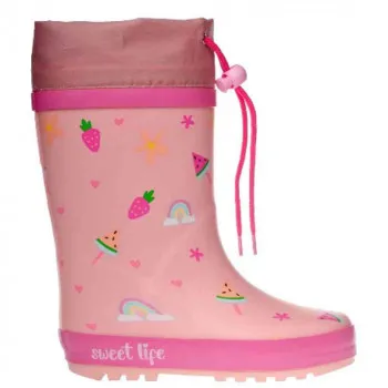 POLLINO GUMENE CIZME PINK