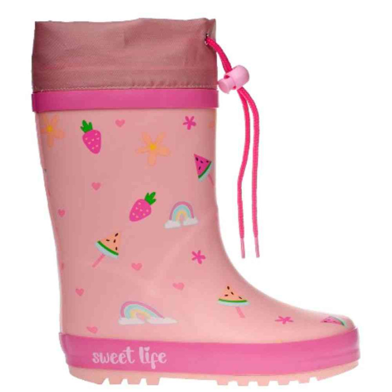 POLLINO GUMENE CIZME PINK 