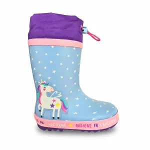 POLLINO GUMENE CIZME LIGHT BLUE 