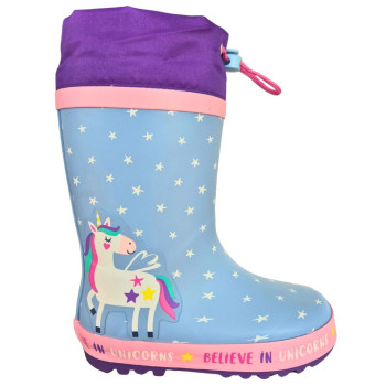 POLLINO GUMENE CIZME LIGHT BLUE 